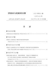 濟南市人民政府公報